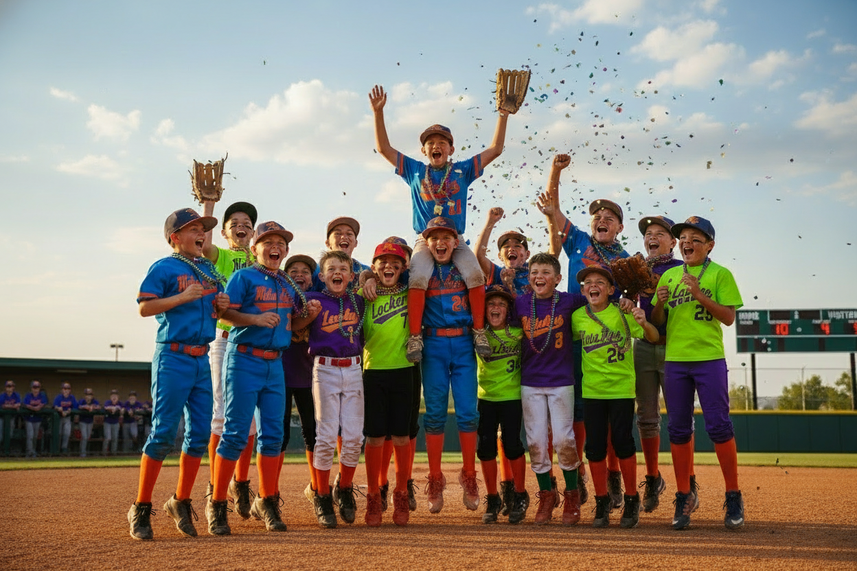 Have all the jerseys say Locker Room on them.